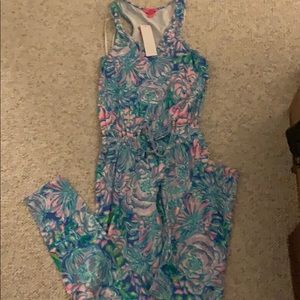 Lilly Pulitzer jumpsuit cotton xxs